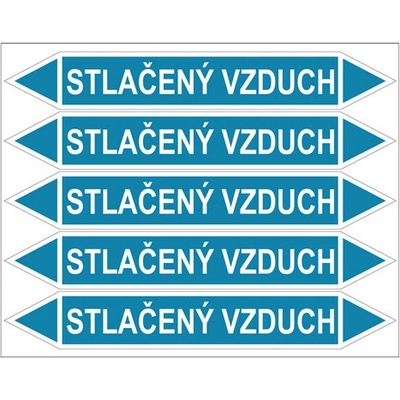 Nadrzenapalivo.cz Značení potrubí, stlačený vzduch PZGL 008333