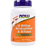 NOW Хранителна добавка пробиотик, Now Foods 8 Billion Acidophilus & Bifidus ( 60 caps )