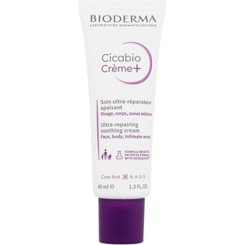 BIODERMA Cicabio Crème+ Ultra-Repairing Soothing Cream обновяващ и успокояващ крем за оптимална регенерация 40 ml унисекс