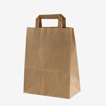 Image 1 of 32+16х37 см. натурална чанта с дръжка