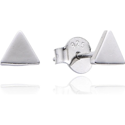 Nubis stříbrné náušnice trojúhelníky NB-3872
