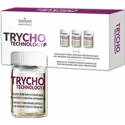 Farmona Trycho Technology Špeciálne ampulky na oslabené a padajúce vlasy 10 x 5 ml
