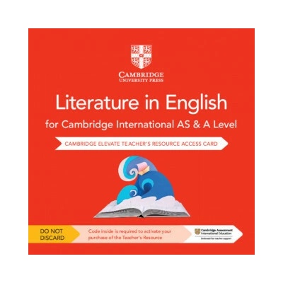 Cambridge International AS & A Level Literature in English Cambridge Elevate Teacher's Resource Access Card (Elizabeth Whittome)(Kniha)