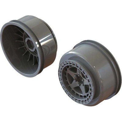 Arrma диск 2.2/3.0" SC Gun Metal (2)