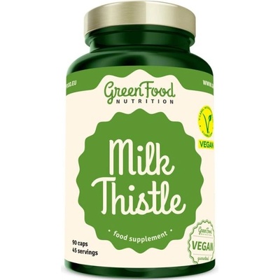 GreenFood Nutrition Ostropestřec mariánský 90 vegan kapslí