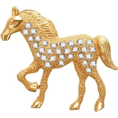 Amparo Miranda Brošňa Koník BR249 zlatá