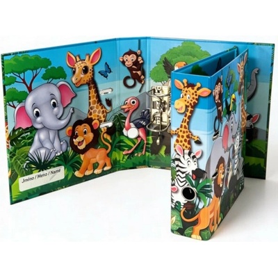Pořadač pákový A4 ZOO 962269