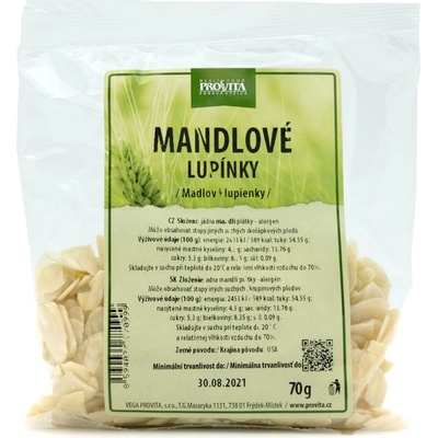 Provita Mandľové lupienky 70 g