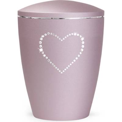 Zvieracia urna Elegance Heart - Rose 1,5l