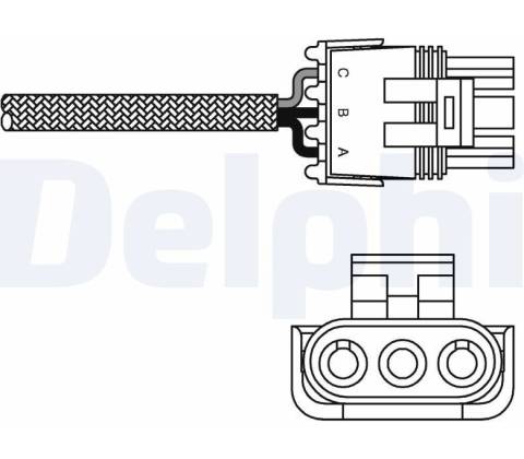 Lambda sonda DELPHI ES10996-12B1 ES10996-12B1