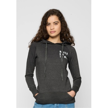 Mister Tee Ladies Never On Time Hoody charcoal XSUB-MT2531-00091 - Камуфлаж, размер S