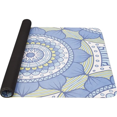 Yate Yoga Mat естествен каучук Цвят: розов