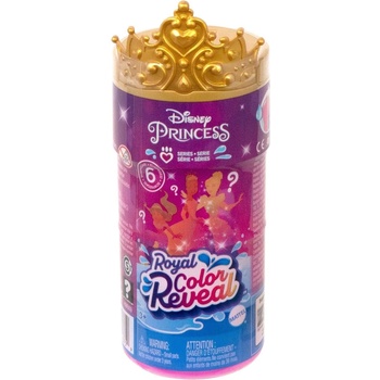 Mattel Disney PRINCESS Color reveal Kráľovská malá