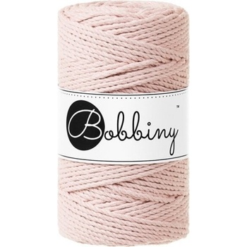 Bobbiny 3PLY Macramé Rope 3 mm 100 m Pastel Pink юта (TS-E046)