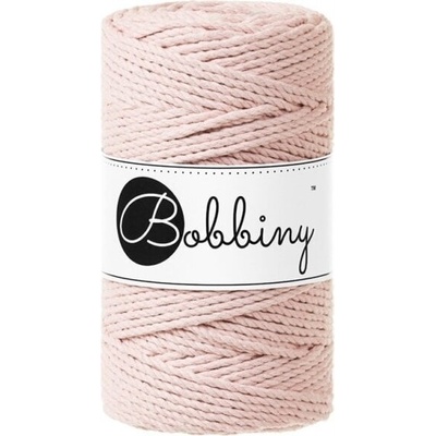 Bobbiny 3PLY Macramé Rope 3 mm 100 m Pastel Pink юта (TS-E046)