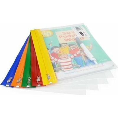 Obálka na zips, A5, RAPESCO, Zippi, mix farieb