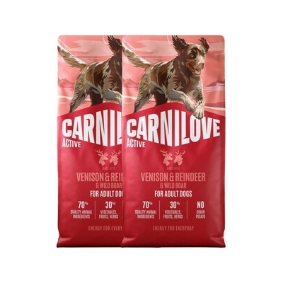 Carnilove Active Adult Venision & Reindeer 2 x 12 kg