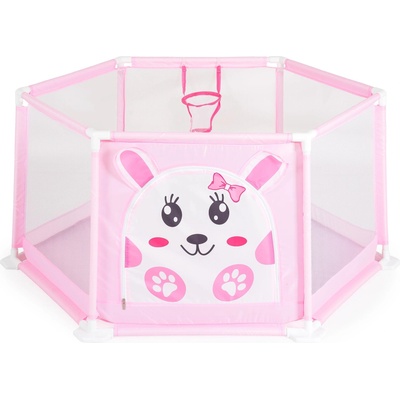 Moni Кошара за игра 146 cm с 50 топки pink - 7061B (111939)
