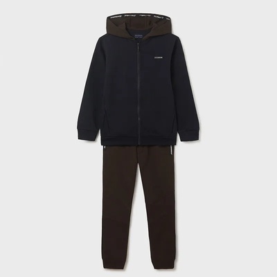 Mayoral Анцуг от две части за момче в тъмно синьо и кафяво Майорал