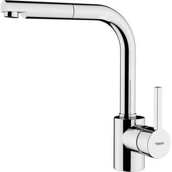 Strohm Teka Ares 938 Pull-out ХРОМ Кухненски смесител, изтеглящ се душ, въртящ се чучур, хром (Б.037.ХР)