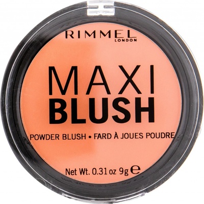 Rimmel London Maxi Blush Pudrová lícenka 005 RendezVous 9 g