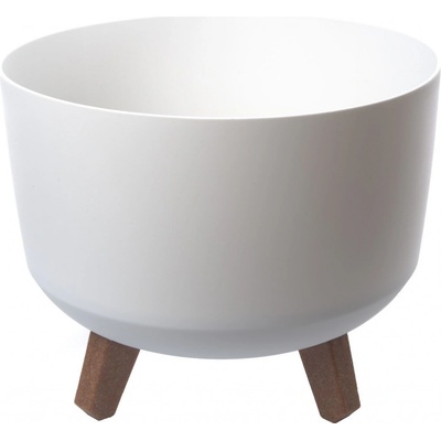 PROSPERPLAST Kvetináč GRACIA 33,9cm biely