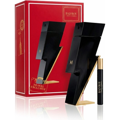 Carolina Herrera Bad Boy EDT 100 ml + EDT 10 ml dárková sada