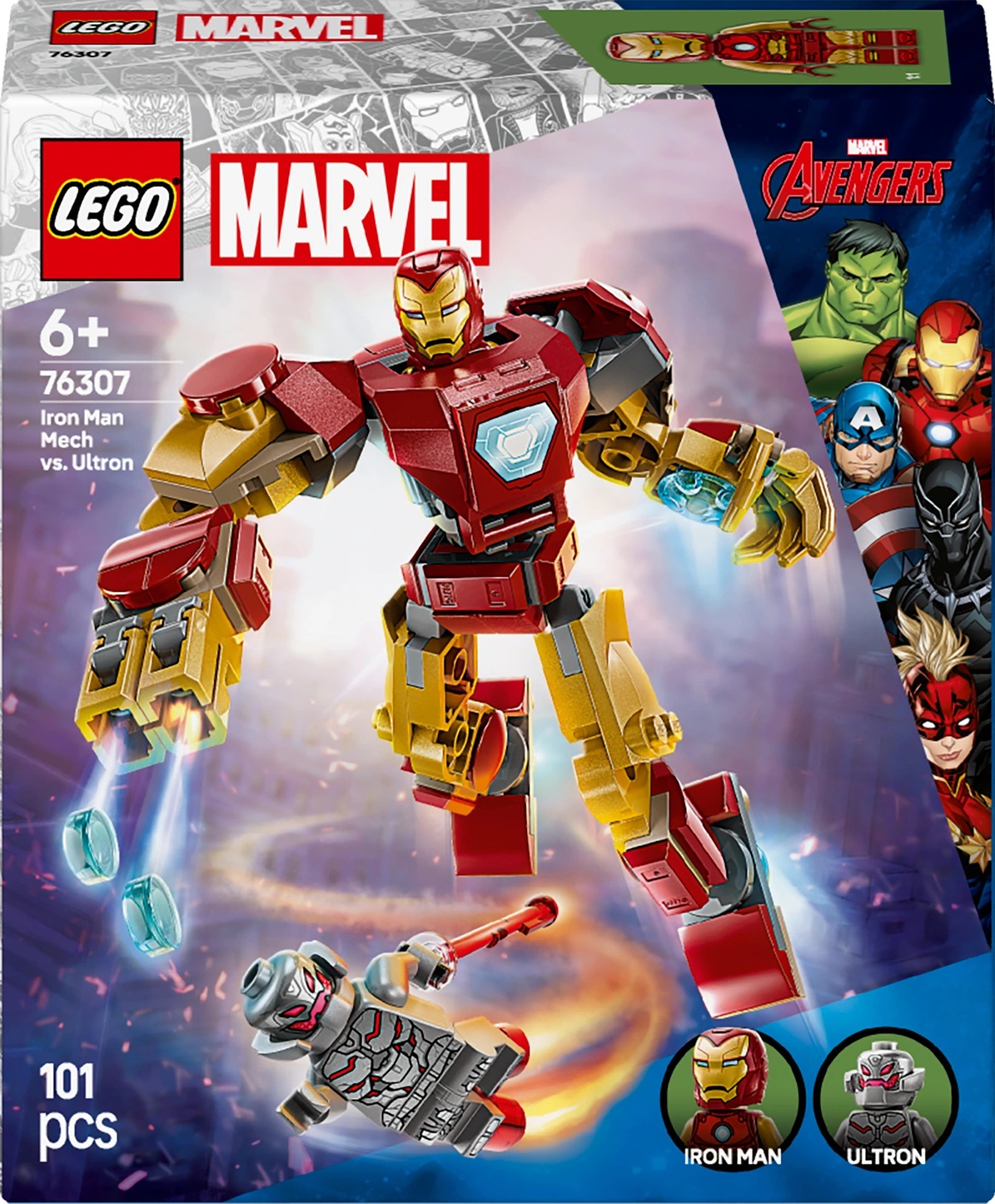 LEGO® Marvel - Iron Man Mech vs. Ultron (76307)