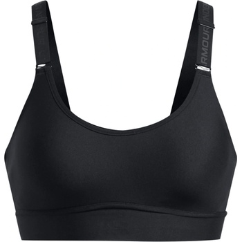 Under Armour Women's Infinity Medium Impact Sports Bra - Black/Black