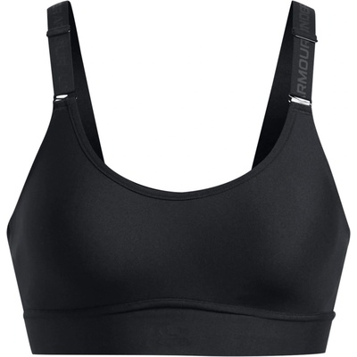 Under Armour Women's Infinity Medium Impact Sports Bra - Black/Black