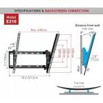 Barkan Wall mount for TV 13-65 inches LED/LCD 50kg tilt lock E310+