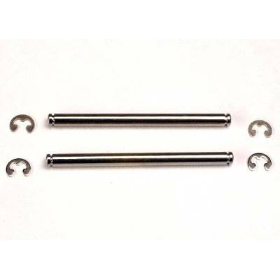 Traxxas Suspension pins, 44mm (2) w/ E-clips, TRX2640 (TRX2640)