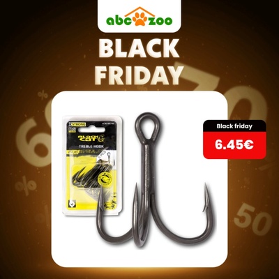 Black Cat Trojháčik DG Coating veľ.1 5 ks