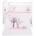 KikkaBoo Бебешки спален комплект 2 части EU style 70/140 Pink Bunny (41101020082)
