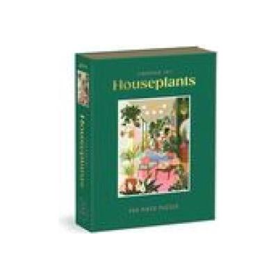 Galison Lighting 101 Houseplants 500 Piece Book
