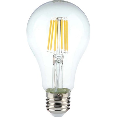 V-TAC Retro LED žiarovka E27, 10W, 1055lm, A60 Teplá biela
