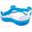 Intex Надуваем басейн INTEX Swim Center 229x229x66 см с 4 седалки