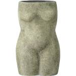 Bloomingville Сиво-зелена теракотена ваза, височина 16 cm Emeli - Bloomingville (82049565)