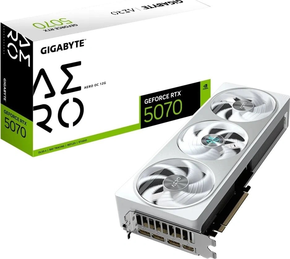 Gigabyte GeForce RTX 5070 AERO OC 12GB GV-N5070AERO OC-12GD od 16