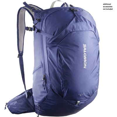 Salomon Туристическа раница Salomon Trailblazer 30 Walking backpack - Mazarine Blue / Ghost Gray 16 / 4703 Tcx - размер One Size (502-8392-0211)