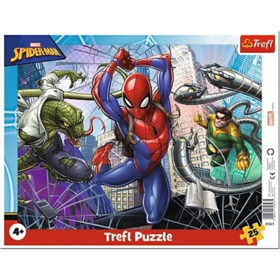 Trefl Пъзел Trefl от 25 части - Смелият Спайдърмен (31347)
