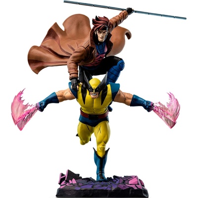 Iron Studios X-Men ' 97 - Gambit & Wolverine Deluxe 1/10