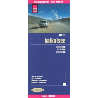 zero Bajkal (Lake Baikal) 1:550.000 mapa RKH