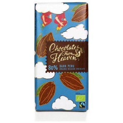 Chocolates from Heaven hořká 80% Peru 100 g