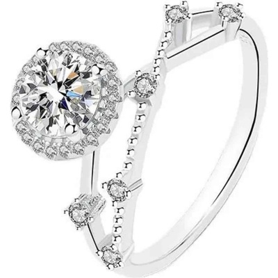 Silenti Jewelry Сребърен пръстен "Съвест" - 6 - 52мм (16.6мм диам. )