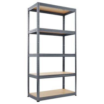 Image 1 of Carmen Метален стелаж Carmen Star (180х90х35cm) - Сив (3580505_2 грешен)