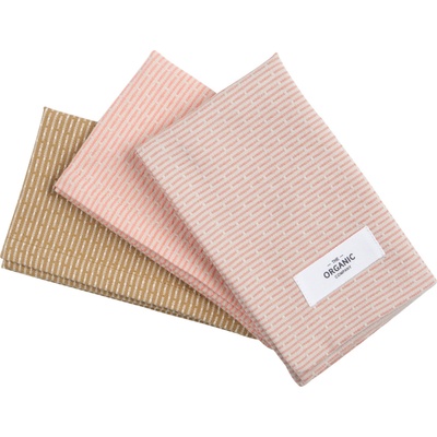 The Organic Company Малки кърпи за съдове The Organic Company 30 x 35 см розови 3 бр (1139-910)