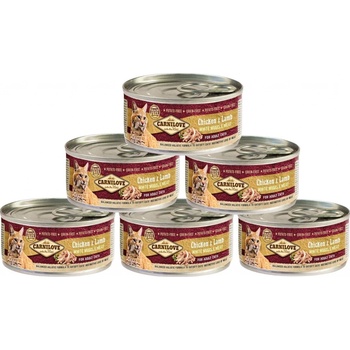Carnilove White Mus Meat Chicken & Lamb Cats 6 x 100 g