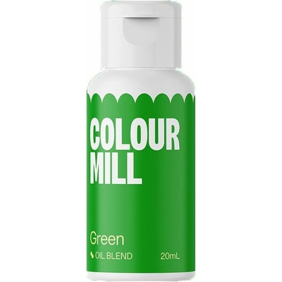 Colour Mill Cakesupplies Olejová farba Zelená 20 ml