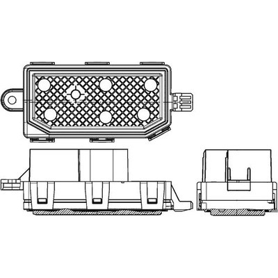 Regulace, vnitřní ventilace MAHLE ABR 77 000P (ABR77000P)